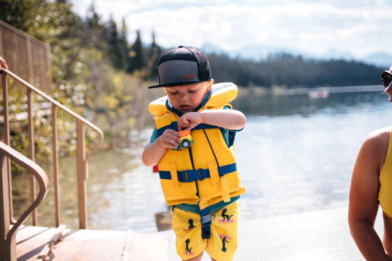Patricia Lake Bungalows Jasper Esterno foto
